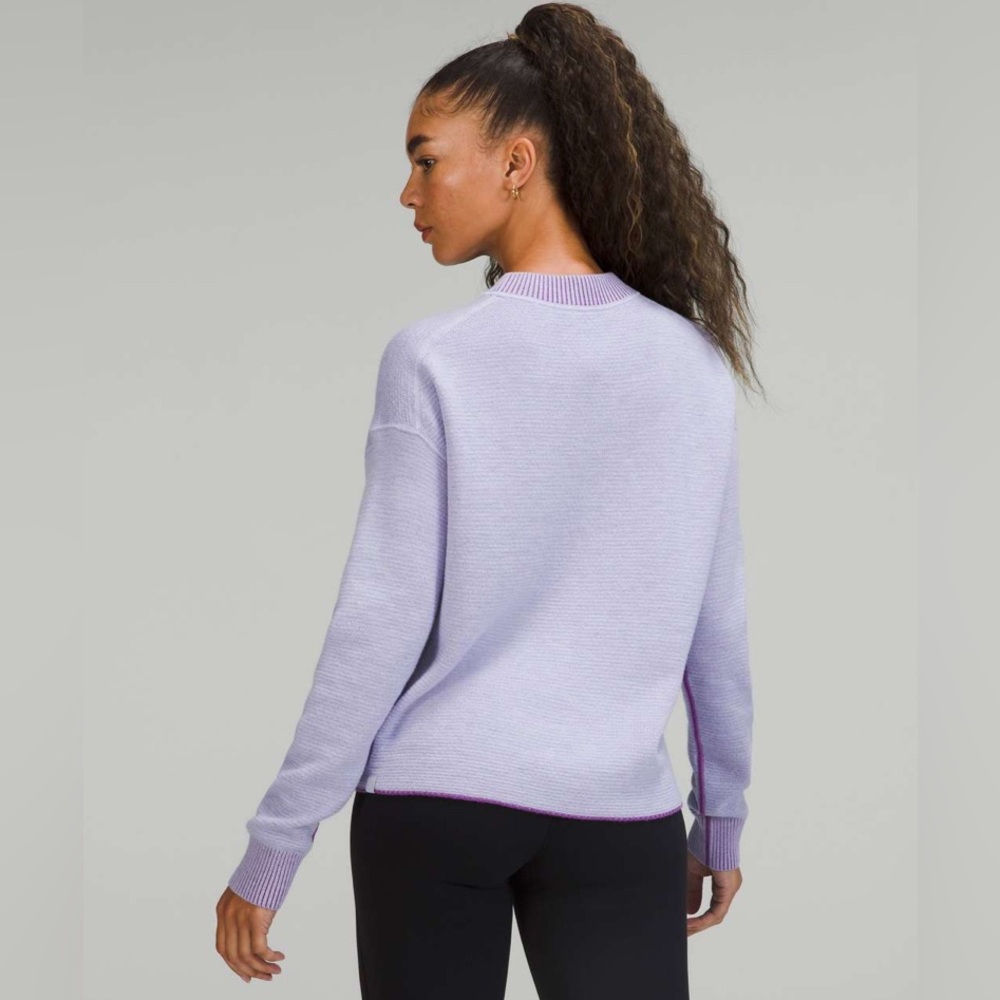 Lululemon Reversible Double Knit Crewneck Sweater - Picture 3 of 8